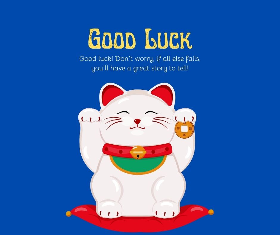 Funny Good Luck Wishes