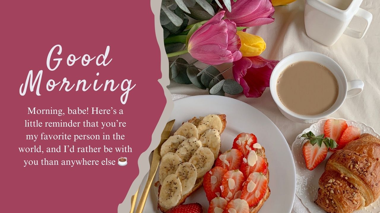 Good Morning Messages For Him Long Distance