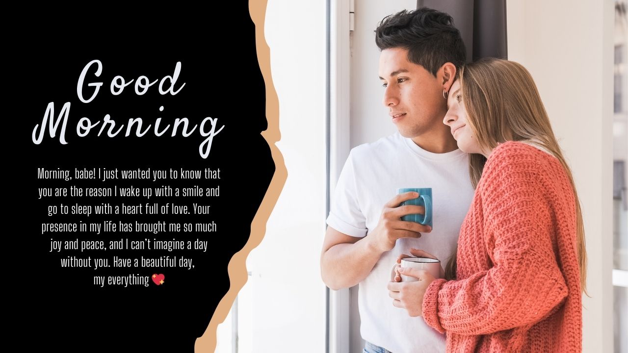 Long Good Morning Message for Him