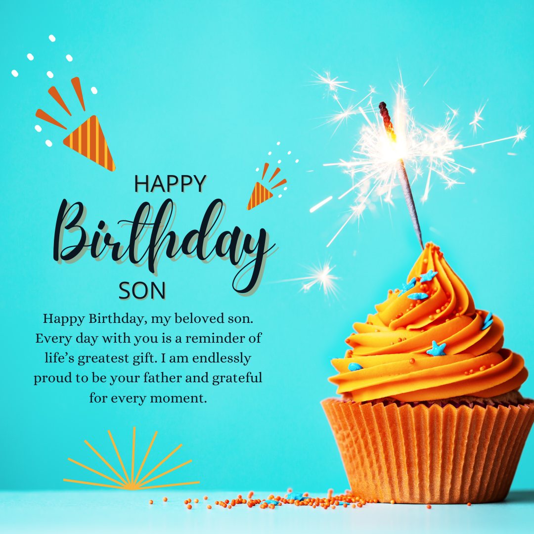 Heart Touching Birthday Wishes for Son from Father