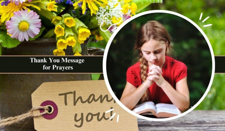 200+ Thank You Message for Prayers That Show Gratitude