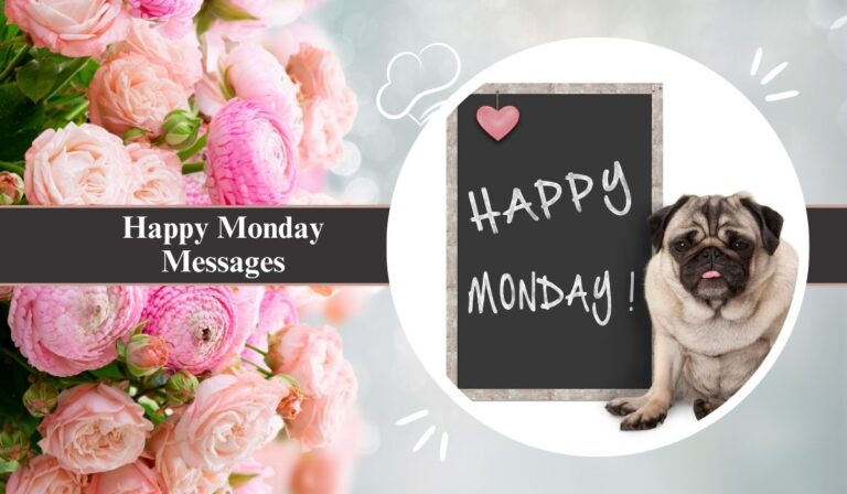 180+ Happy Monday Messages to Start the Week Right