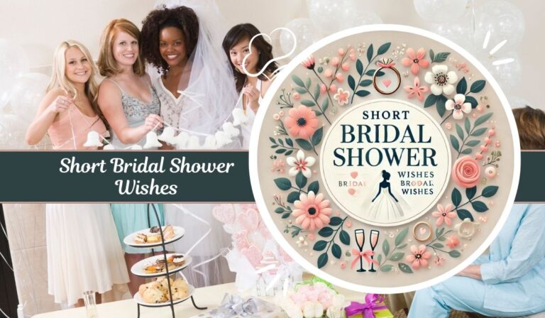 150+ Short Bridal Shower Wishes for the Bride-to-Be