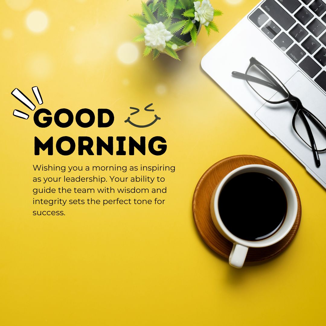 Good Morning Messages for Boss to Show Respect
