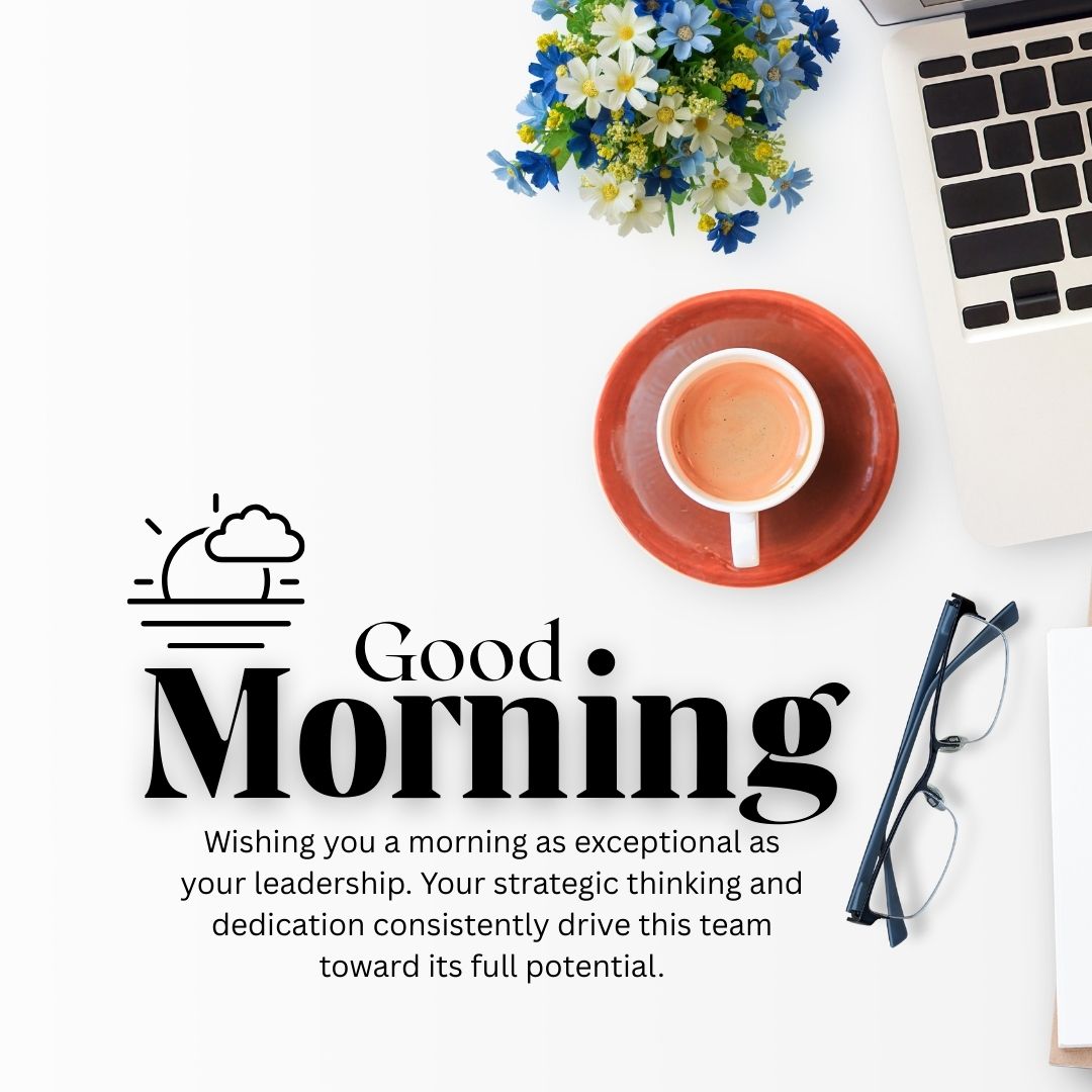 Good Morning Messages for Boss That Highlight Leadership