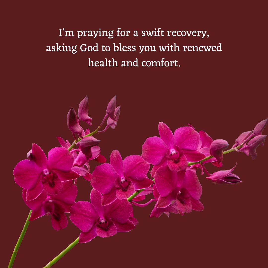 Prayers for A Speedy Recovery to Send to Someone